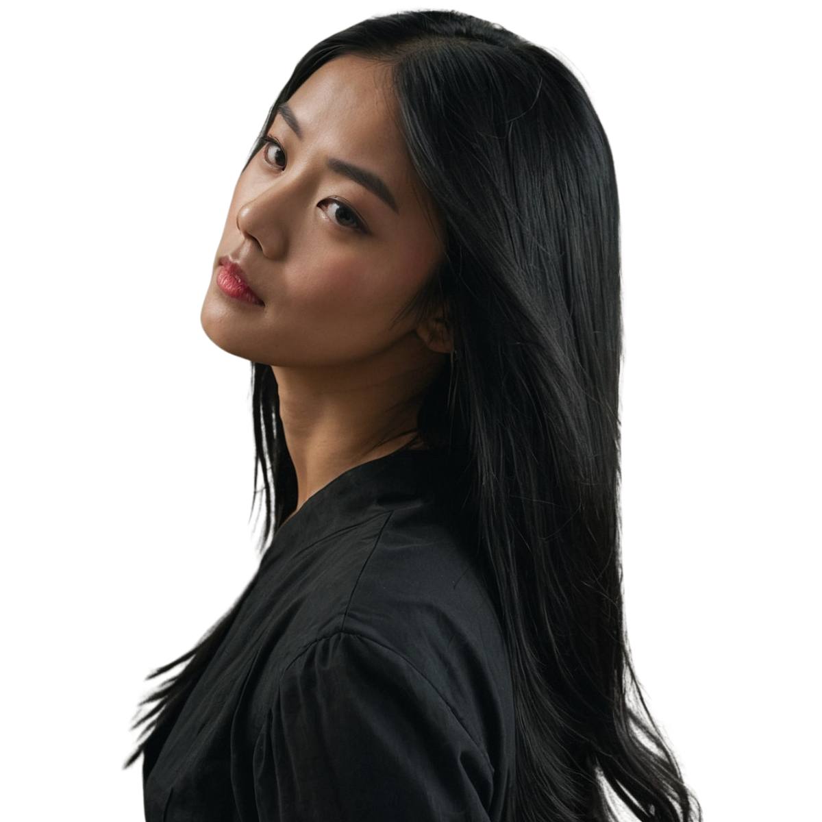 Natural Black Seamless Clip-In