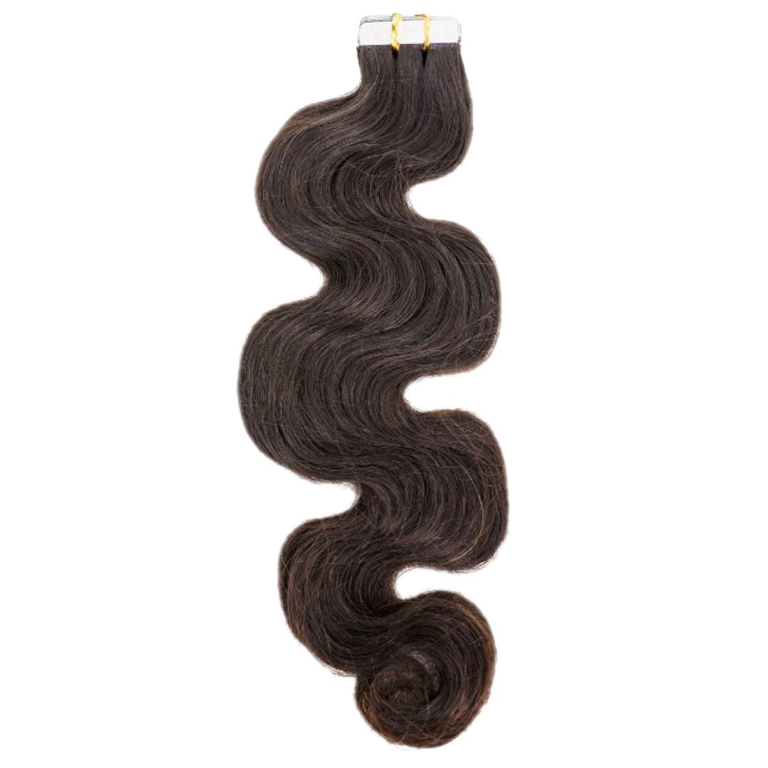 Raw Body Wave 100% Human Hair Tape-In Extensions