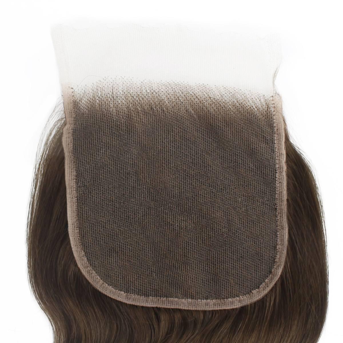 Medium Brown Body Wave 5x5 HD Closure